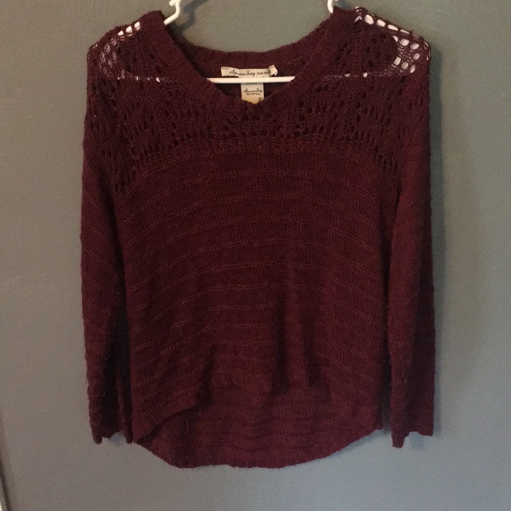 Red sweater